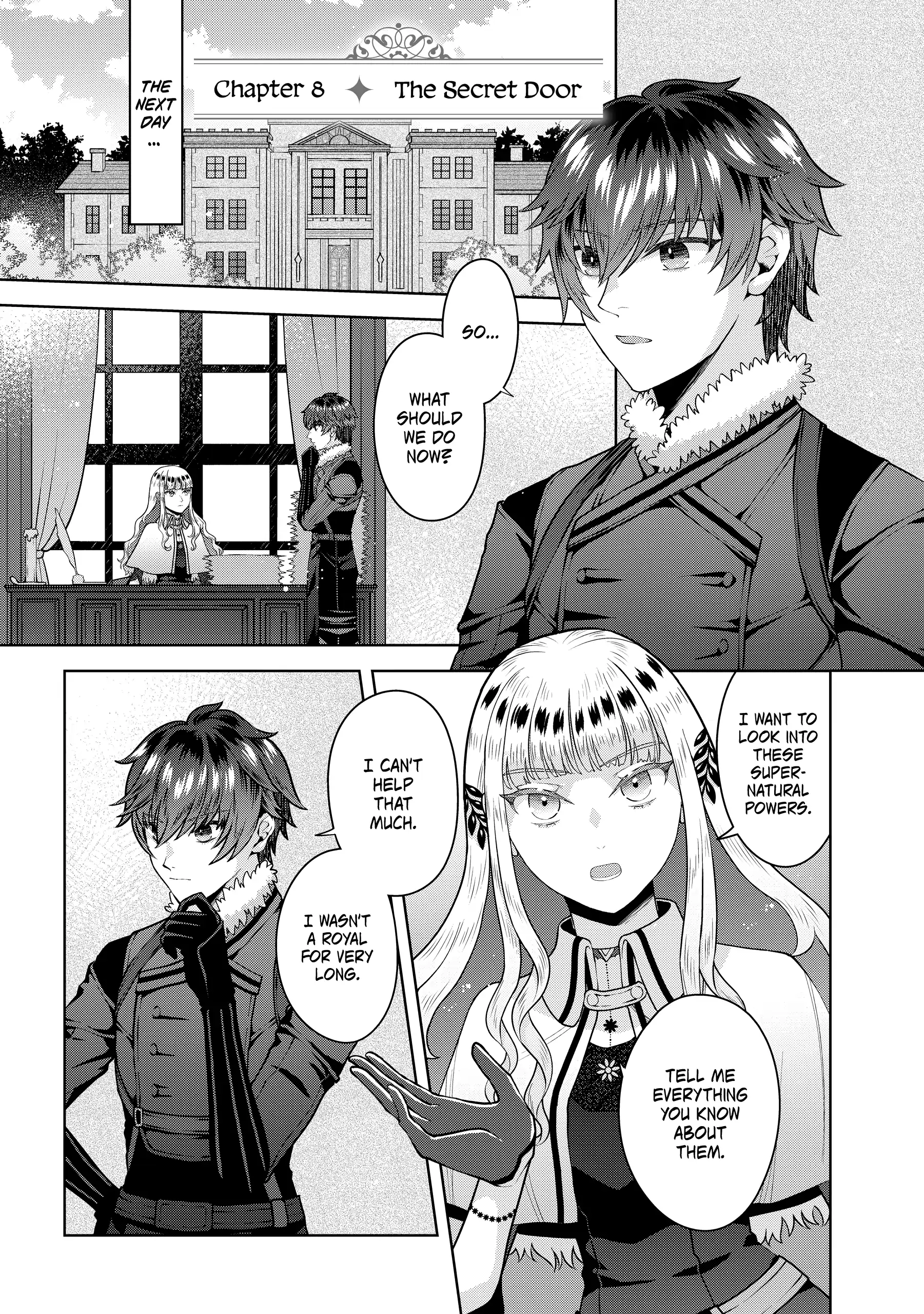 Stuck in a Time Loop: When All Else Fails, Be a Villainess Chapter 8 - page 1