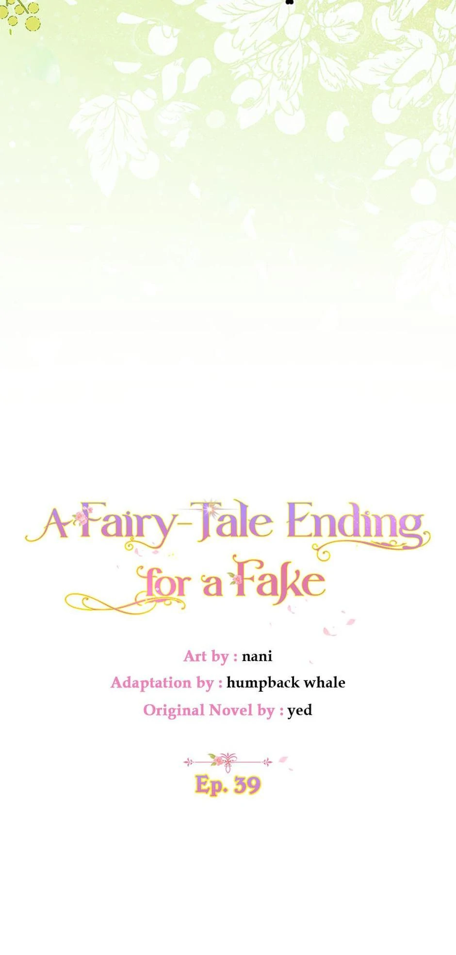 A Fairy-Tale Ending for a Fake Chapter 39 - page 29