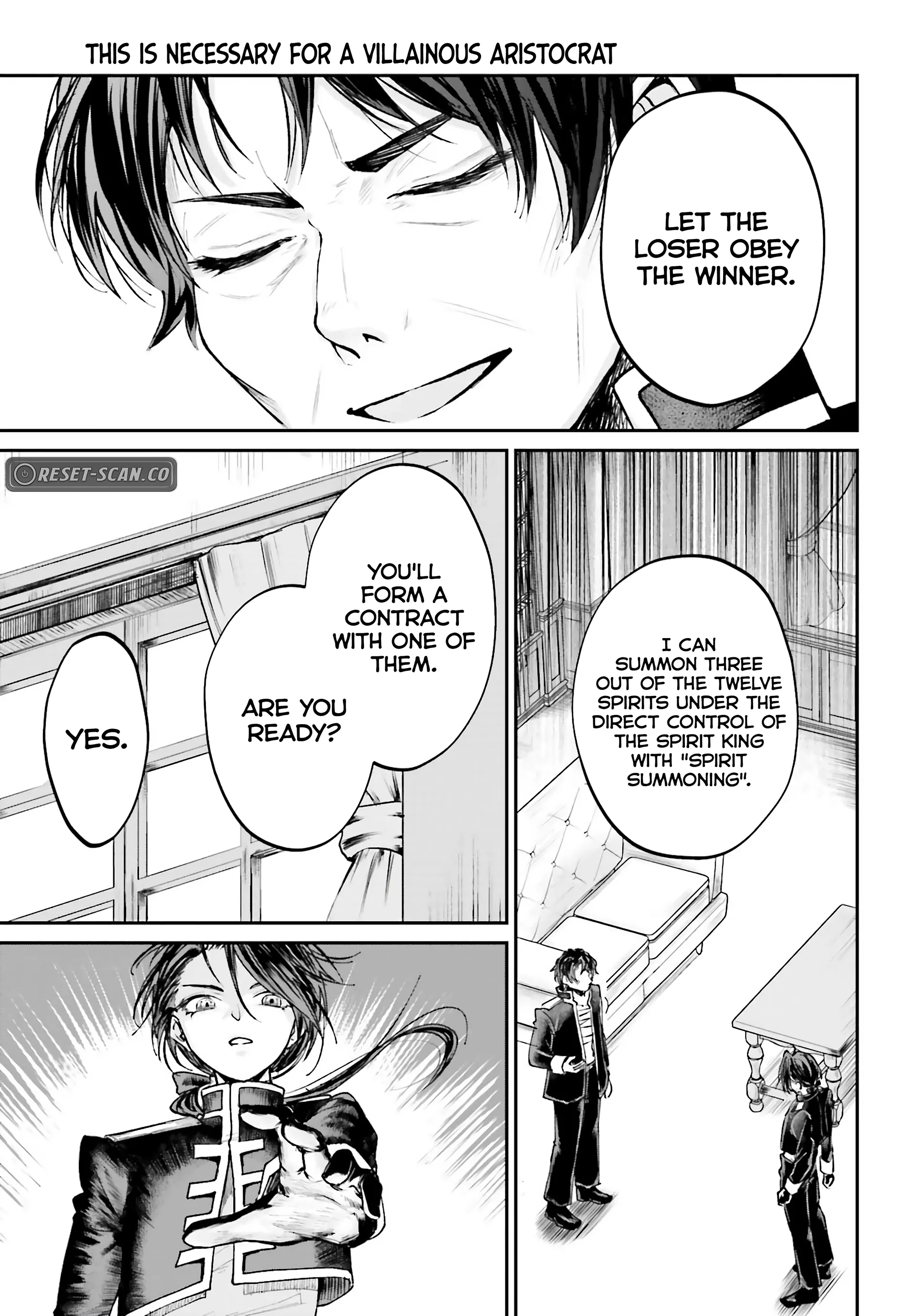 That Is Needed for a Villainous Aristocrat Chapter 9 - page 27