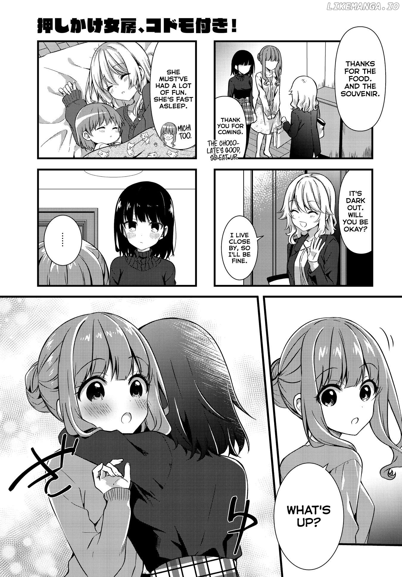 Oshikake Nyobo, Kodomo Tuki! Chapter 12 - page 9