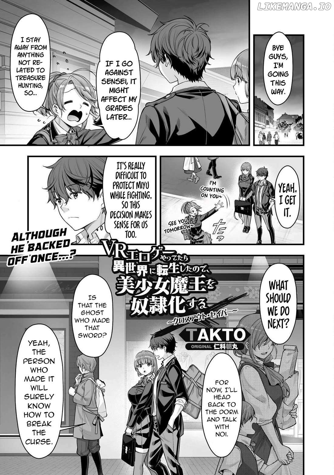 When I Was Playing Eroge With VR, I Was Reincarnated In A Different World, I Will Enslave All The Beautiful Demon Girls ~Crossout Saber~ Chapter 18 - page 2