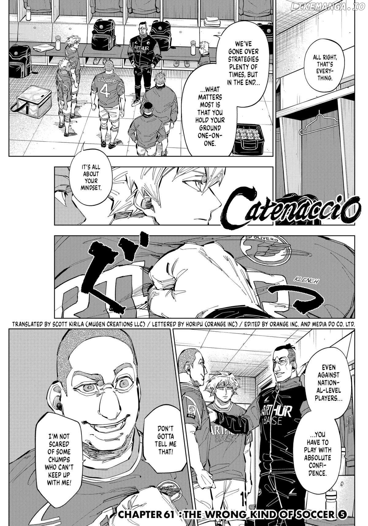 Catenaccio - Manga Chapter 61 - page 1
