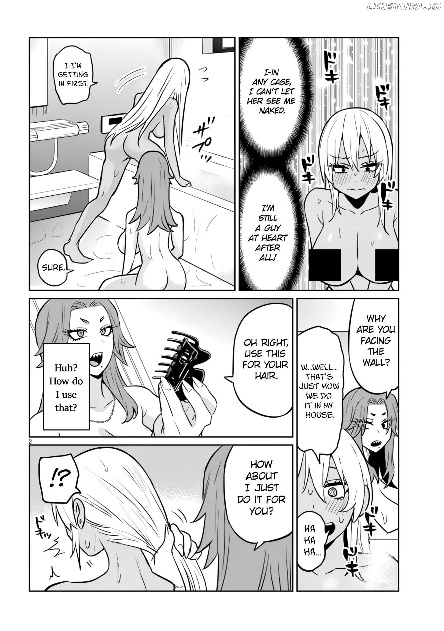 Danshi Kokoseidakedo Gyaru ni TS Shimashita Chapter 12.2  - page 2
