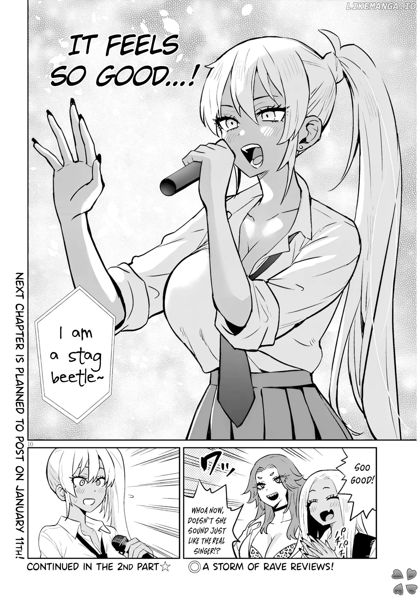 Danshi Kokoseidakedo Gyaru ni TS Shimashita Chapter 13.1  - page 10