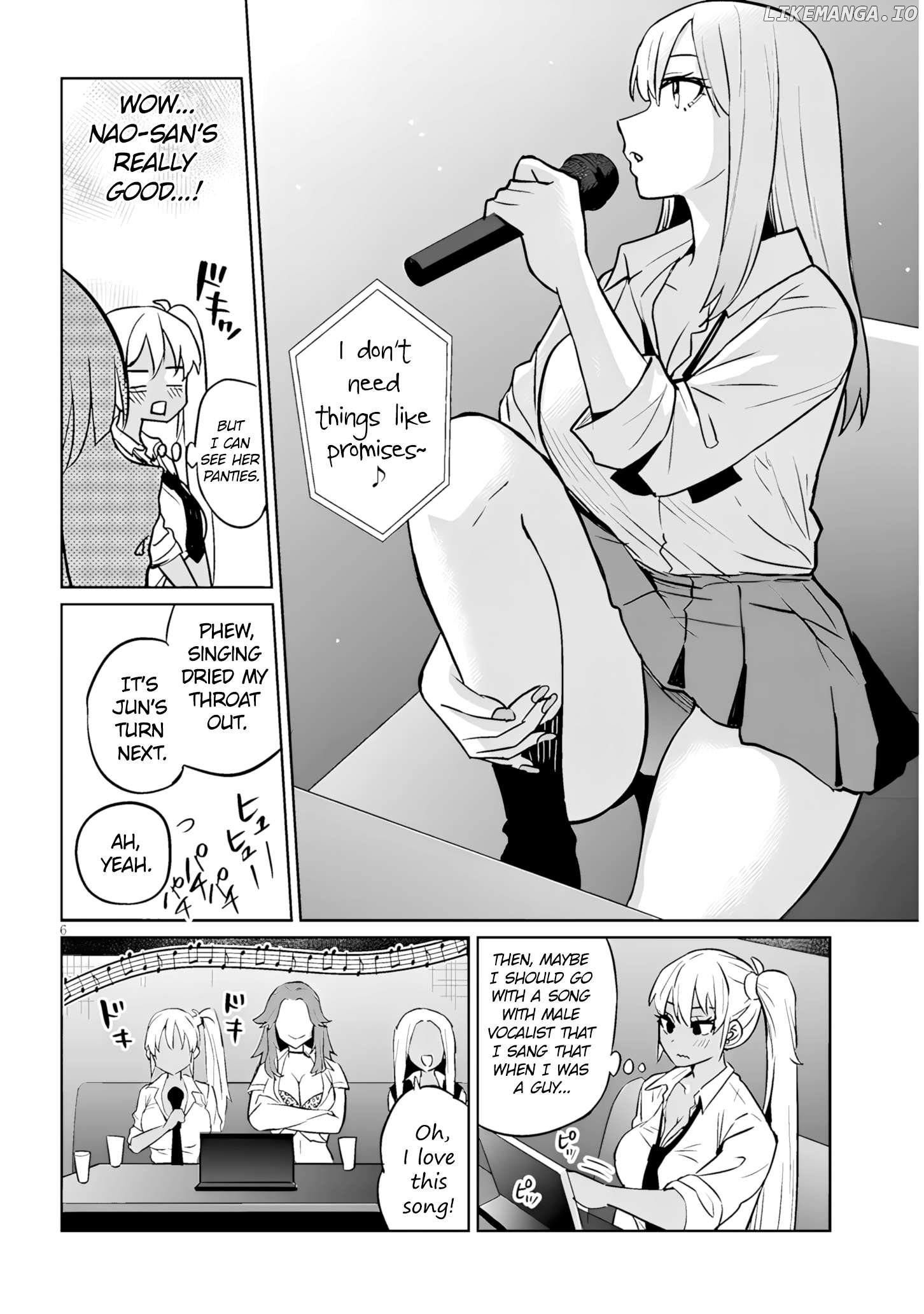 Danshi Kokoseidakedo Gyaru ni TS Shimashita Chapter 13.1  - page 6