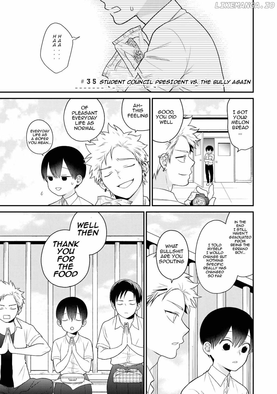 Bimyou Ni Yasashii Ijimekko Chapter 35 - page 1