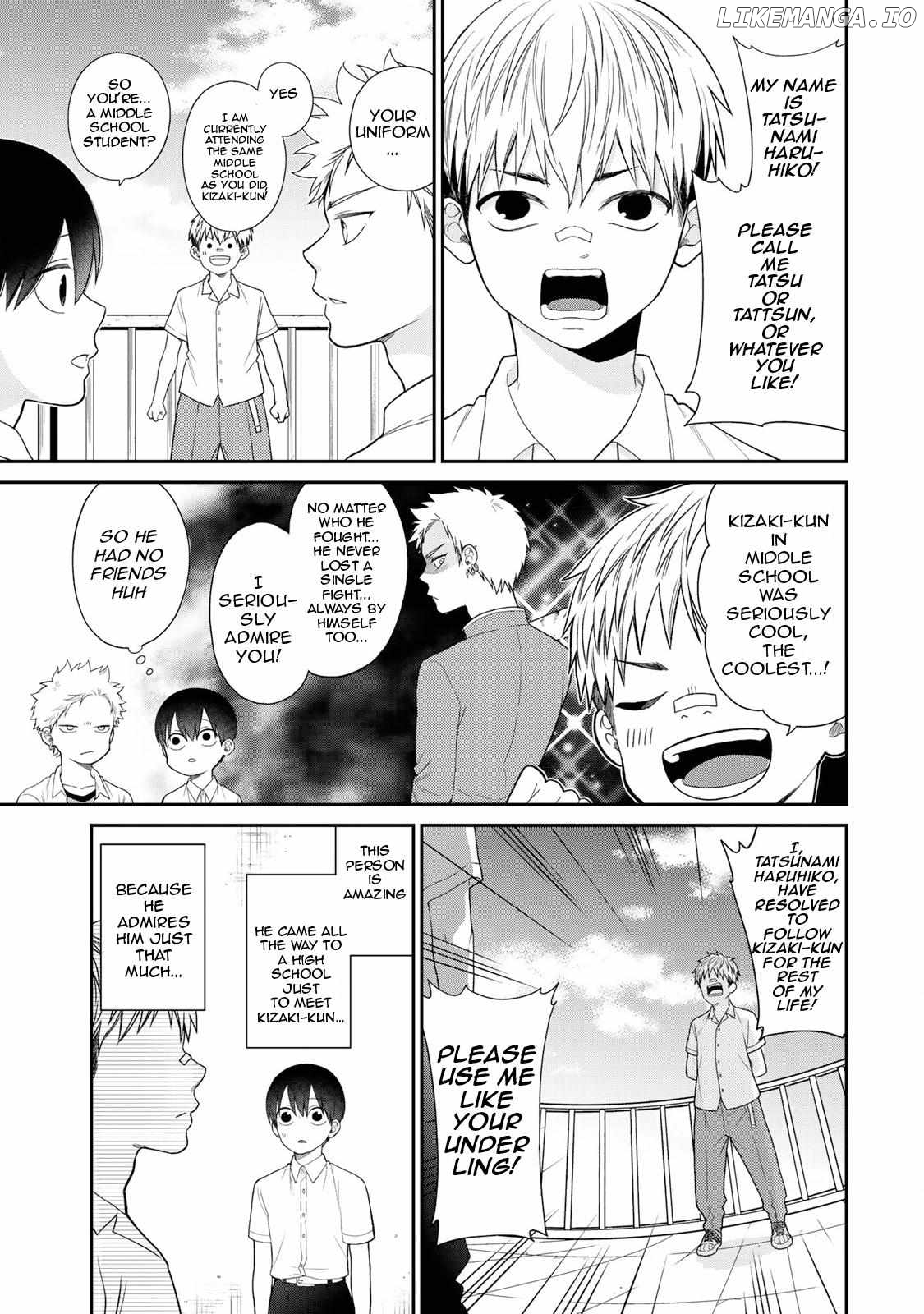 Bimyou Ni Yasashii Ijimekko Chapter 36 - page 3