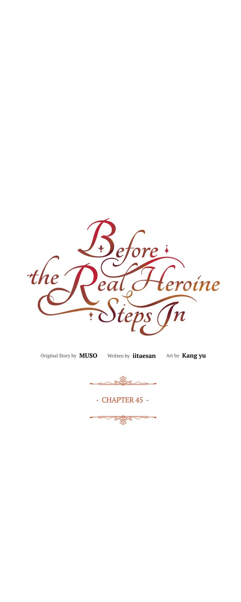 Before the Real Heroine Steps In Chapter 45 - page 15
