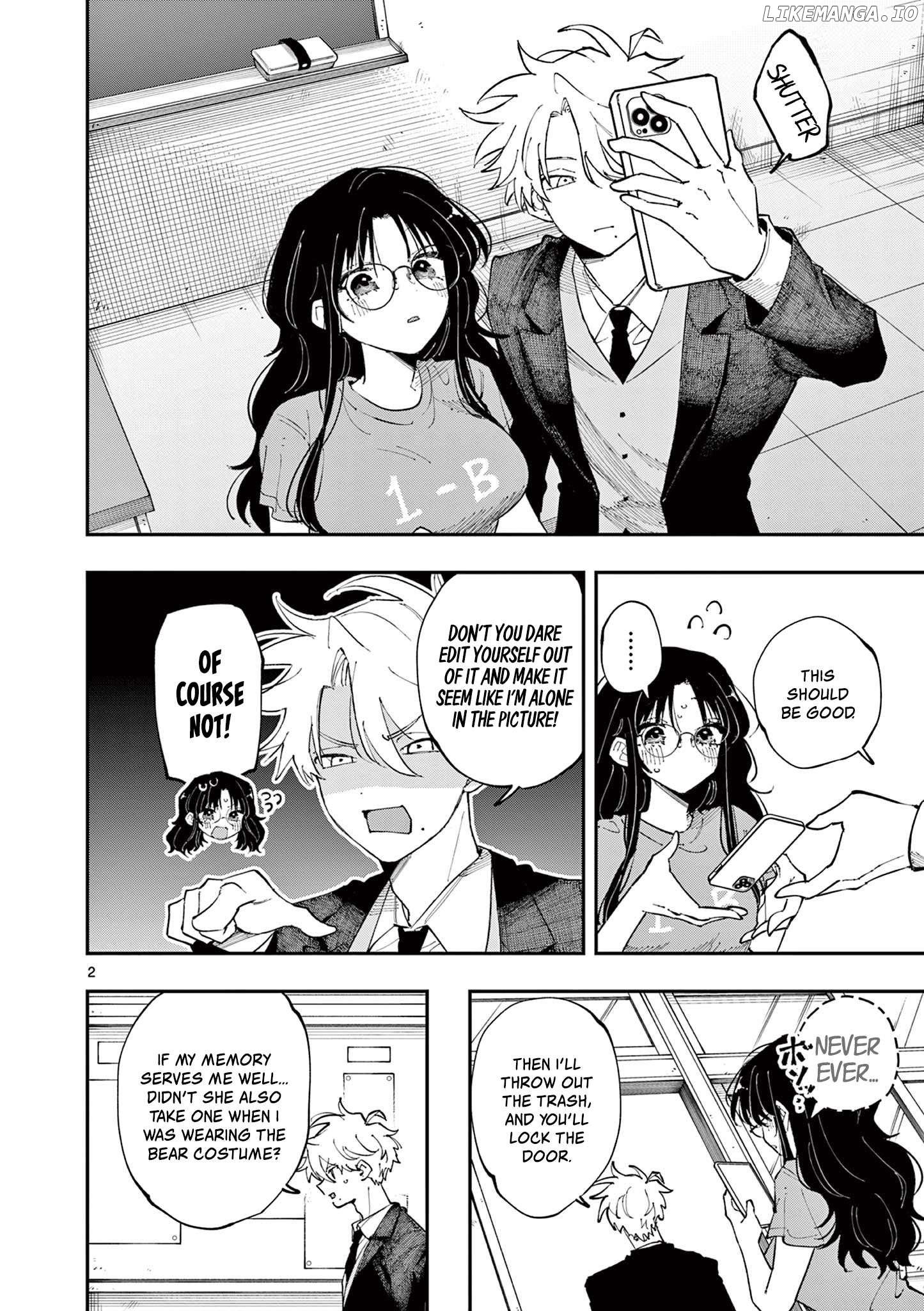 The Person Sitting Next to Me Looking at Me with Perverted Eyes Chapter 32 - page 2