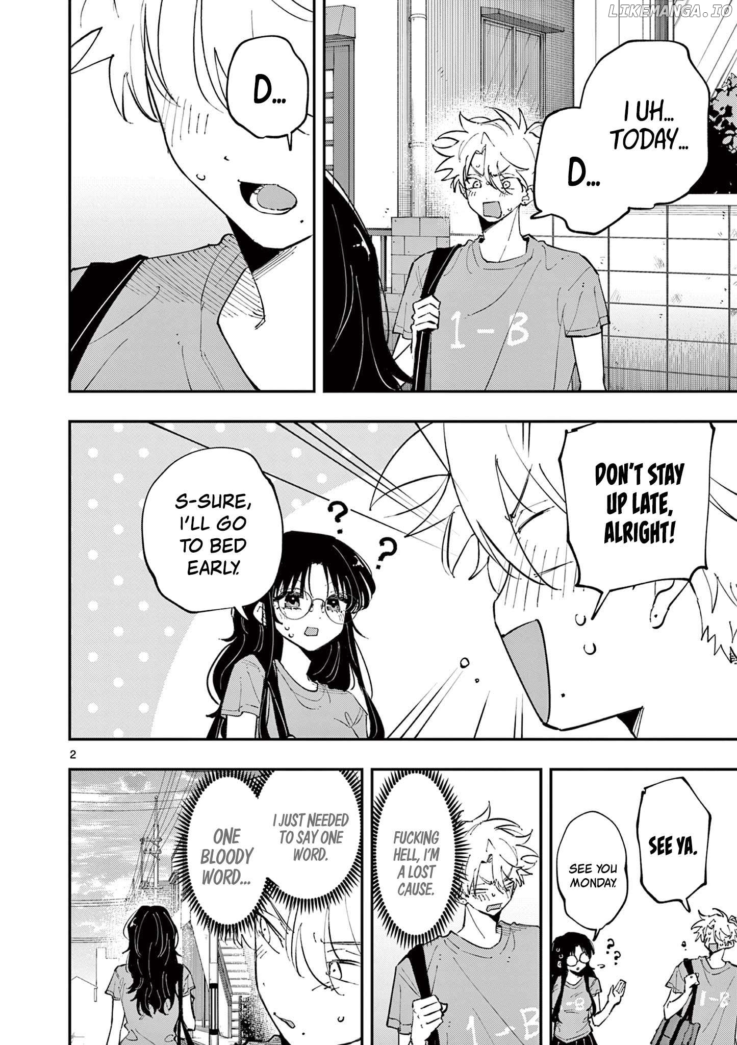 The Person Sitting Next to Me Looking at Me with Perverted Eyes Chapter 34 - page 2