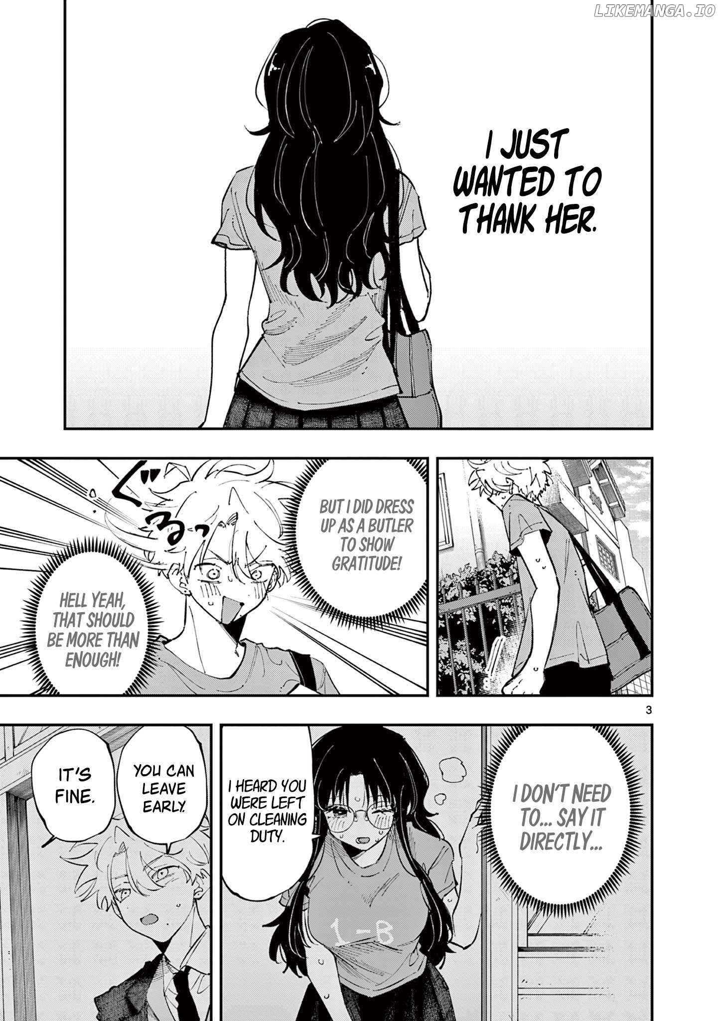The Person Sitting Next to Me Looking at Me with Perverted Eyes Chapter 34 - page 3