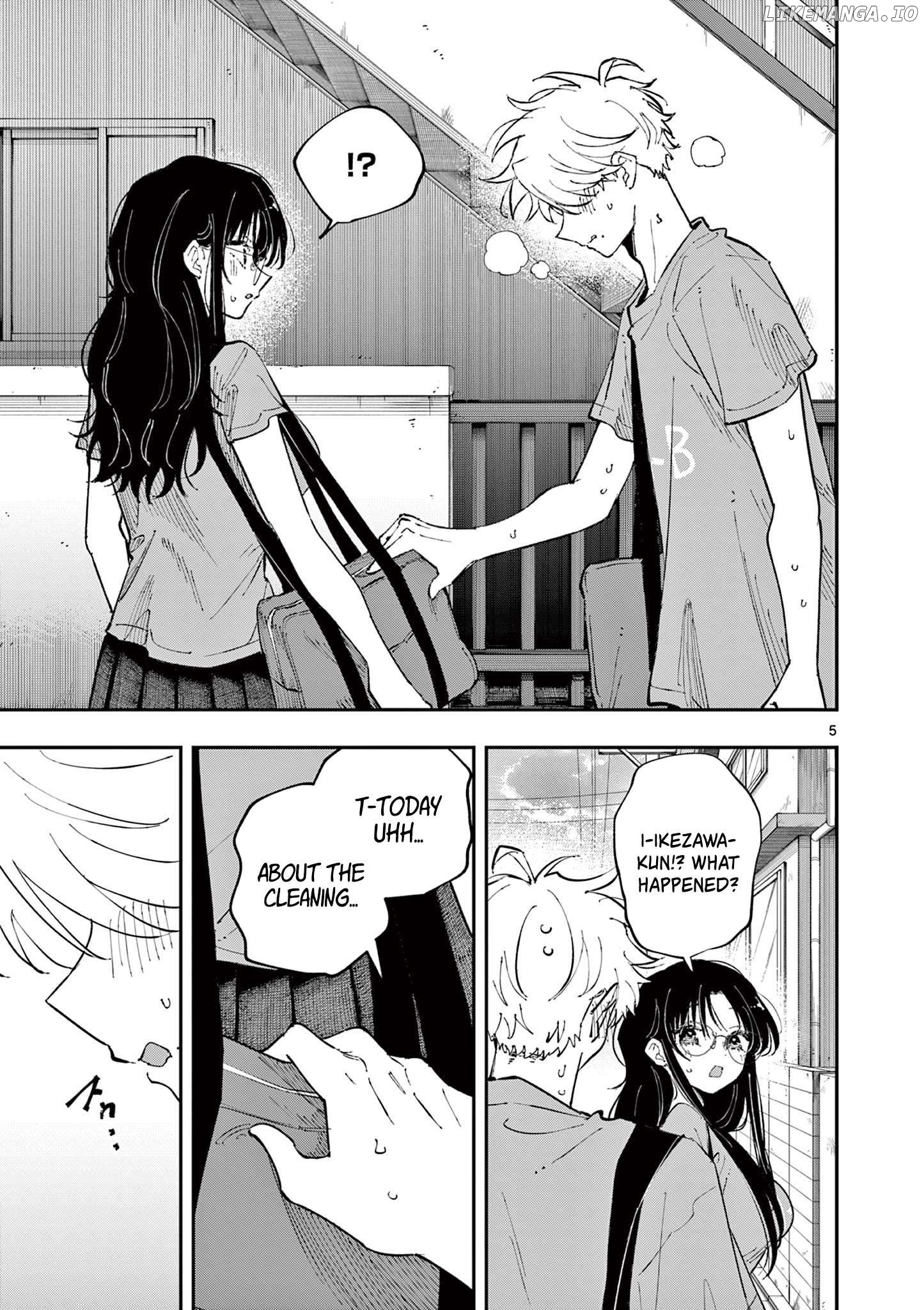 The Person Sitting Next to Me Looking at Me with Perverted Eyes Chapter 34 - page 5