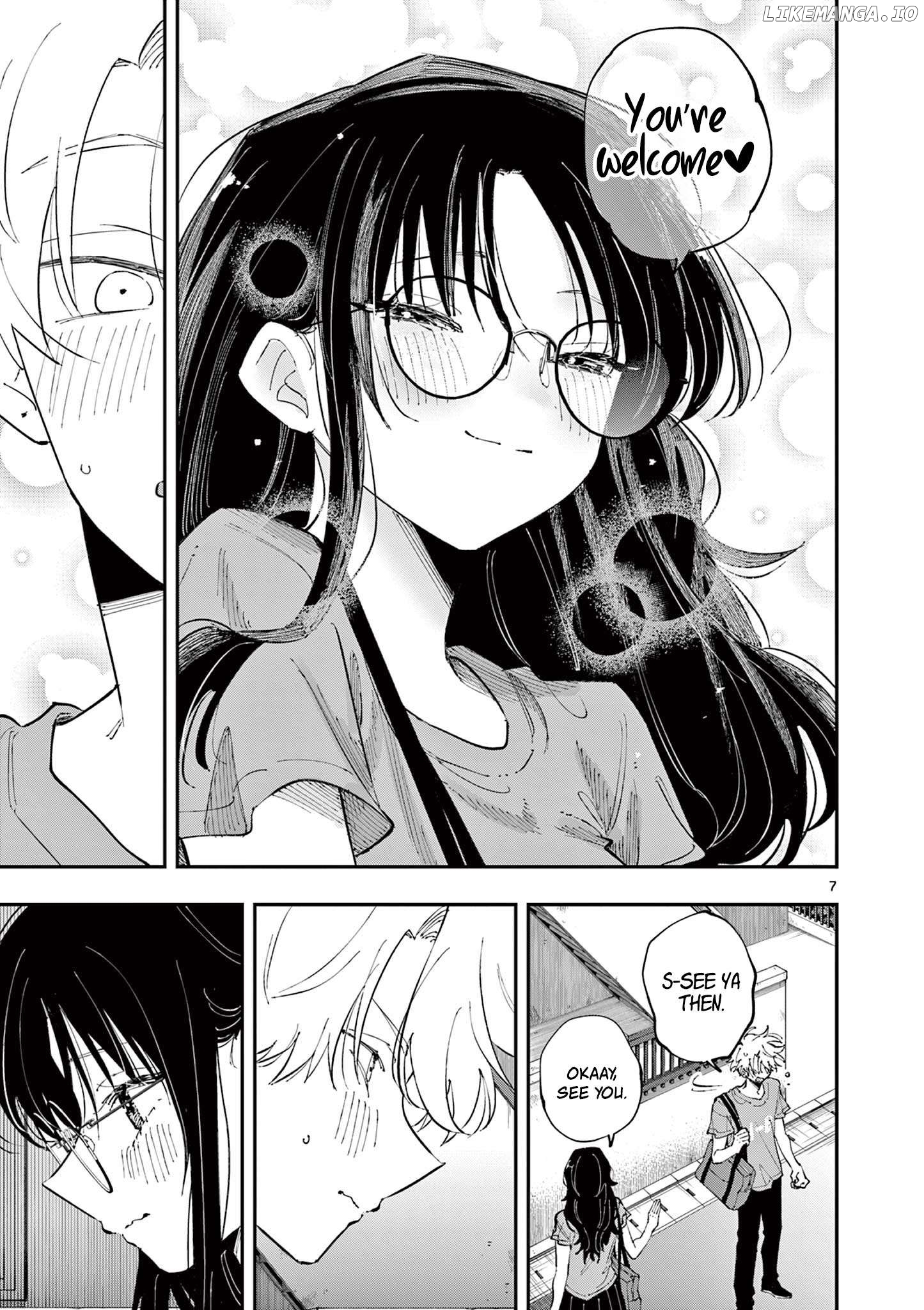 The Person Sitting Next to Me Looking at Me with Perverted Eyes Chapter 34 - page 7