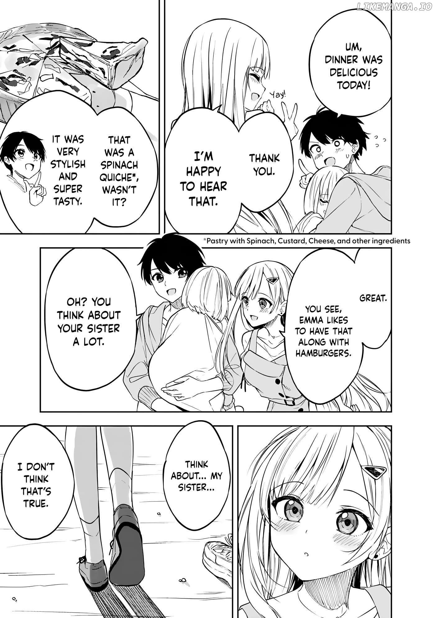 Maigo ni Natteita Youjo wo Tasuketara, Otonari ni Sumu Bishoujo Ryuugakusei ga Ie ni Asobi ni Kuru You ni Natta Ken Nitsuite Chapter 8 - page 13