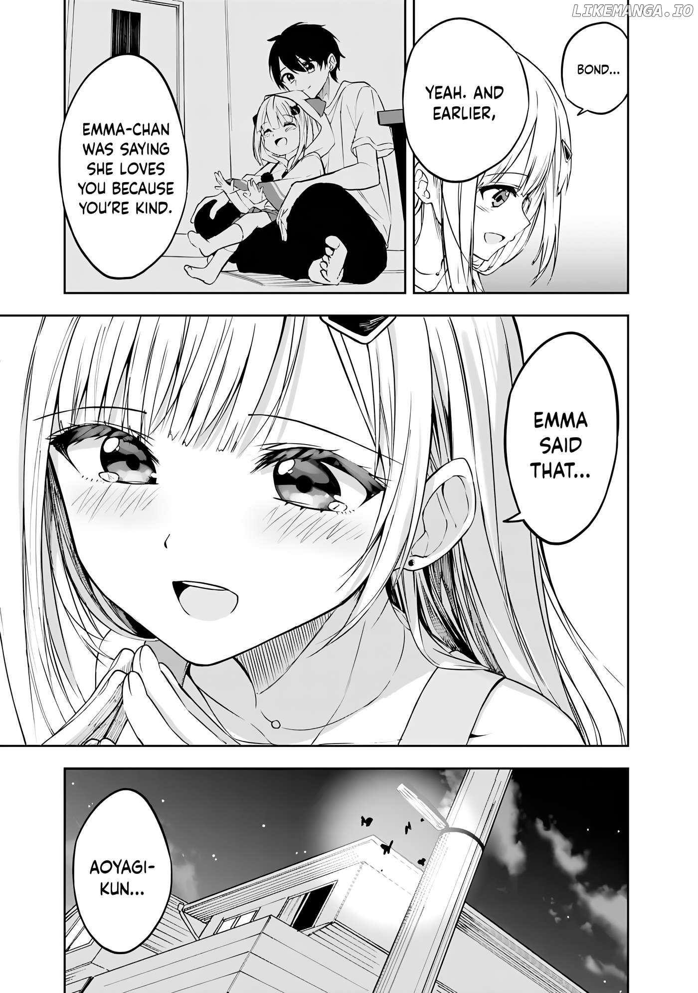 Maigo ni Natteita Youjo wo Tasuketara, Otonari ni Sumu Bishoujo Ryuugakusei ga Ie ni Asobi ni Kuru You ni Natta Ken Nitsuite Chapter 8 - page 17