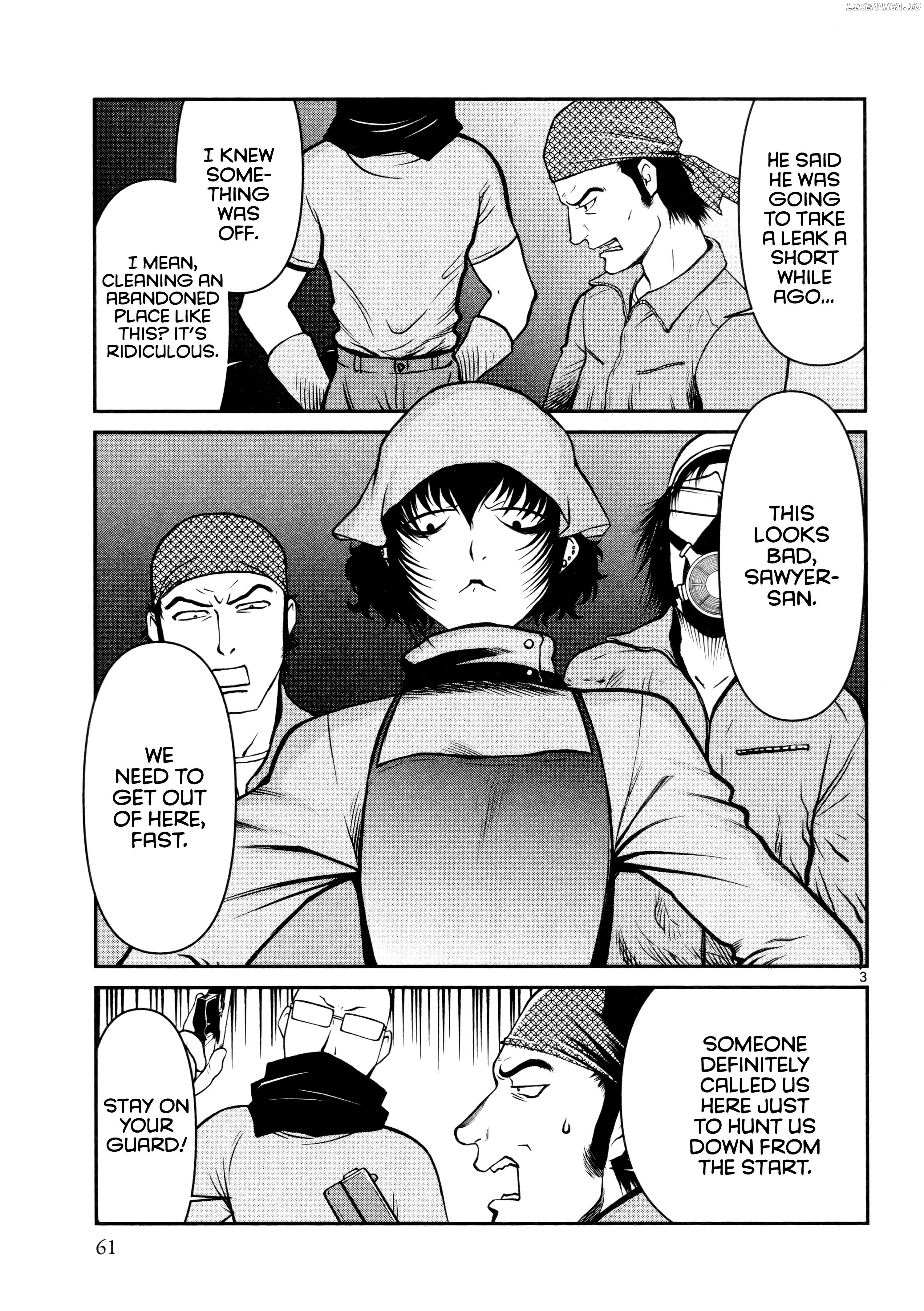 Black Lagoon: Sawyer the Cleaner - Dismemberment! Gore Gore Girl Chapter 18 - page 3