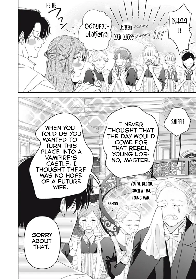 Moto Konyakusha kara Nigeru tame Kyūketsu Hakushaku ni Koibito no Furi wo Onegai Shitara, Naze ka Dekiai Mōdo ni Narimashita Chapter 16 - page 2
