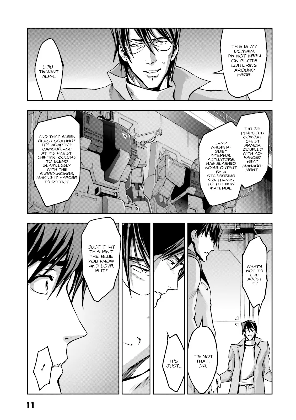 Kidou Sensei Gundam Gaiden - The Blue Destiny (TAICHI You) Chapter 21 - page 11