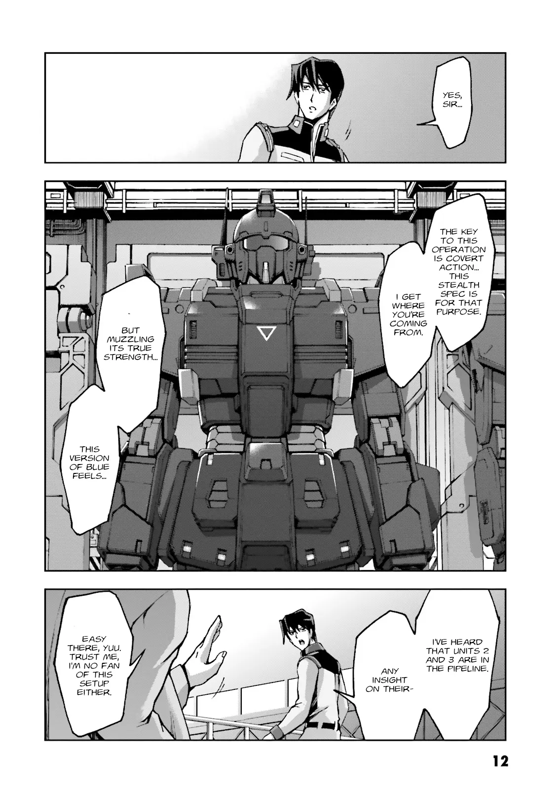 Kidou Sensei Gundam Gaiden - The Blue Destiny (TAICHI You) Chapter 21 - page 12