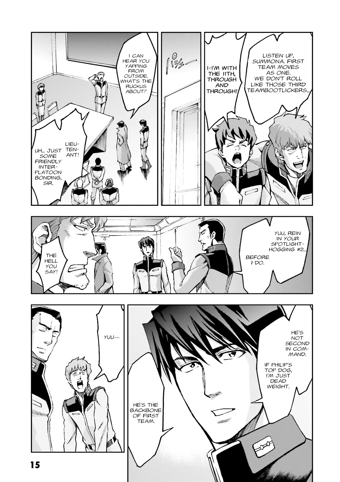 Kidou Sensei Gundam Gaiden - The Blue Destiny (TAICHI You) Chapter 21 - page 15