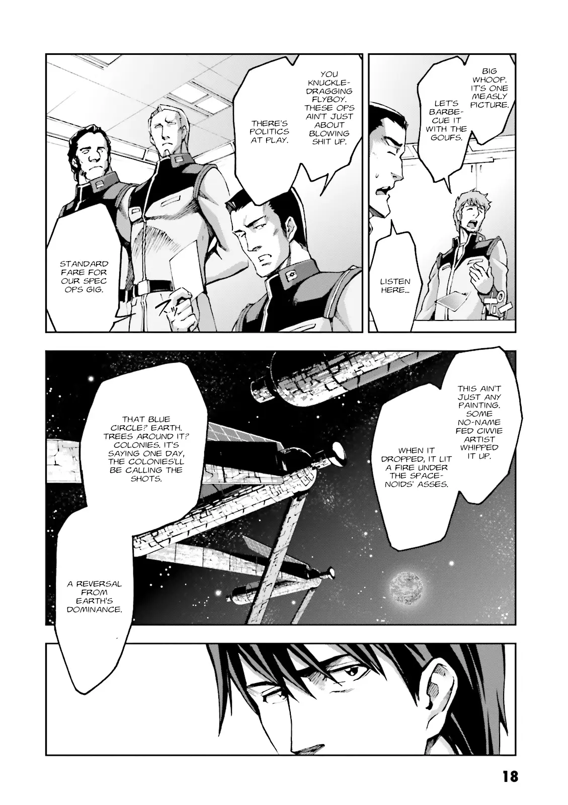 Kidou Sensei Gundam Gaiden - The Blue Destiny (TAICHI You) Chapter 21 - page 18