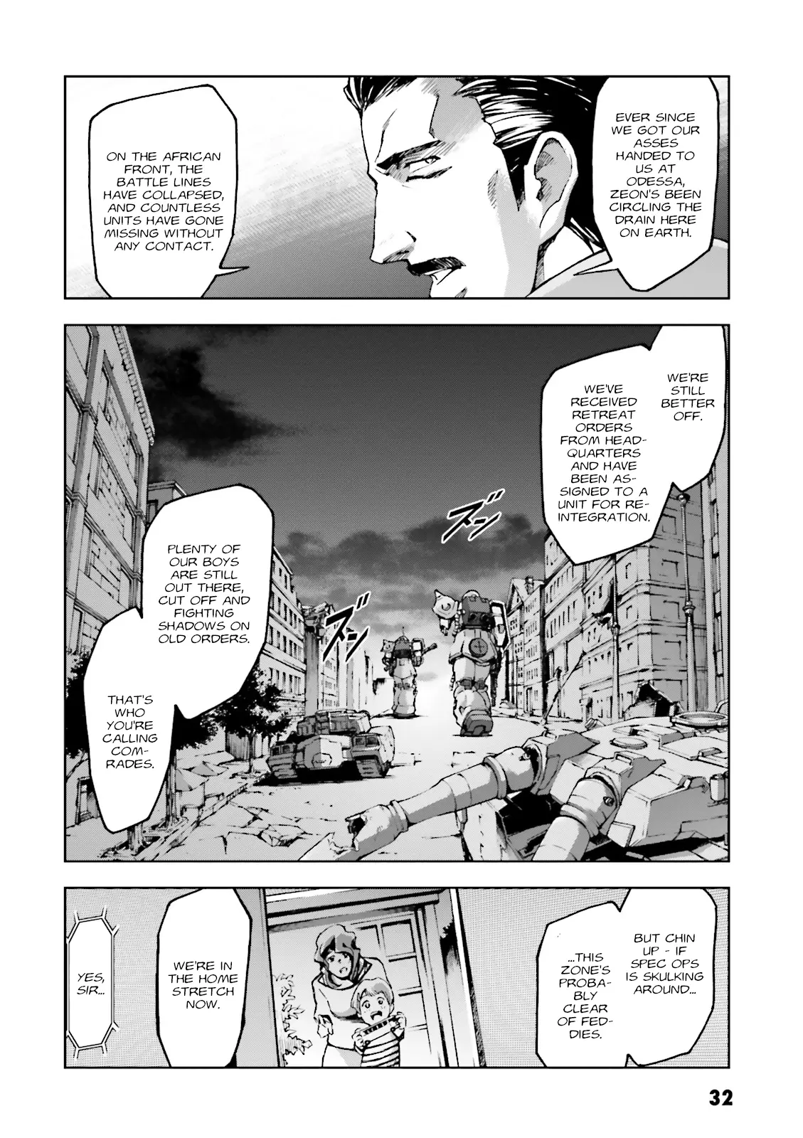 Kidou Sensei Gundam Gaiden - The Blue Destiny (TAICHI You) Chapter 21 - page 31