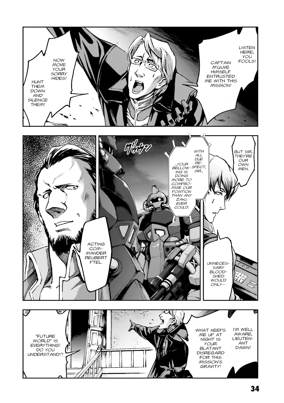 Kidou Sensei Gundam Gaiden - The Blue Destiny (TAICHI You) Chapter 21 - page 33