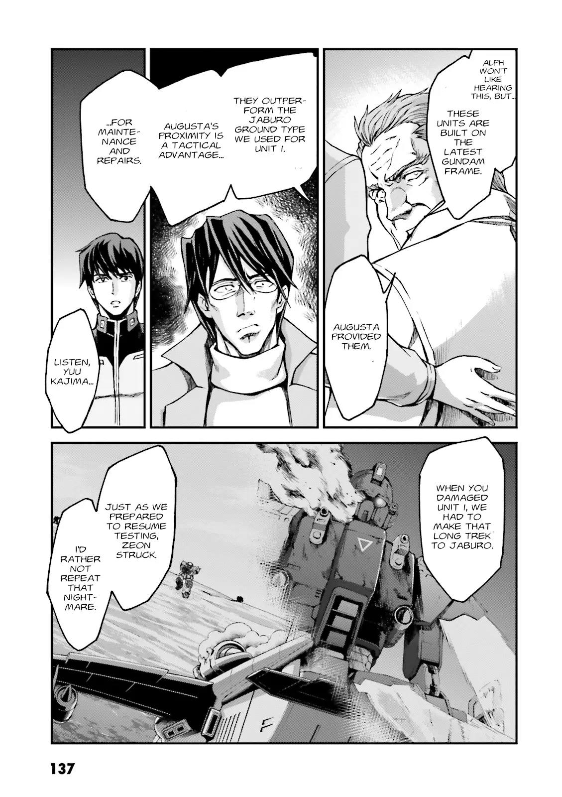 Kidou Sensei Gundam Gaiden - The Blue Destiny (TAICHI You) Chapter 24 - page 18