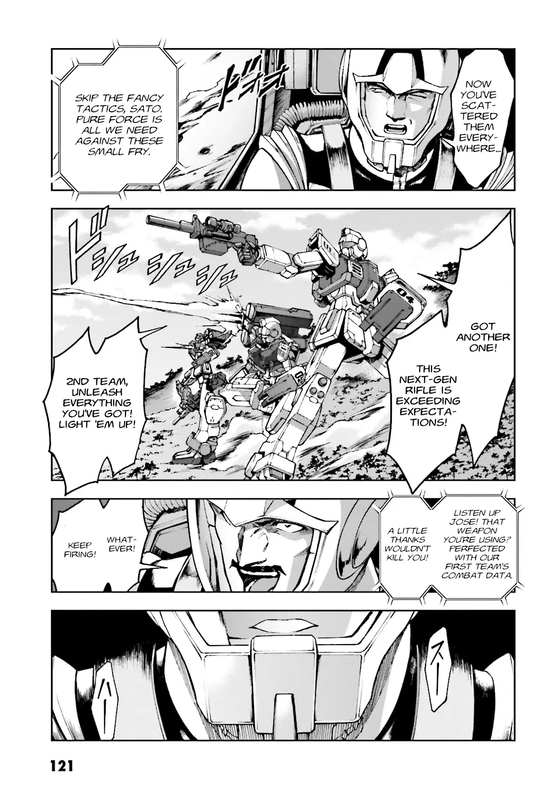 Kidou Sensei Gundam Gaiden - The Blue Destiny (TAICHI You) Chapter 24 - page 3
