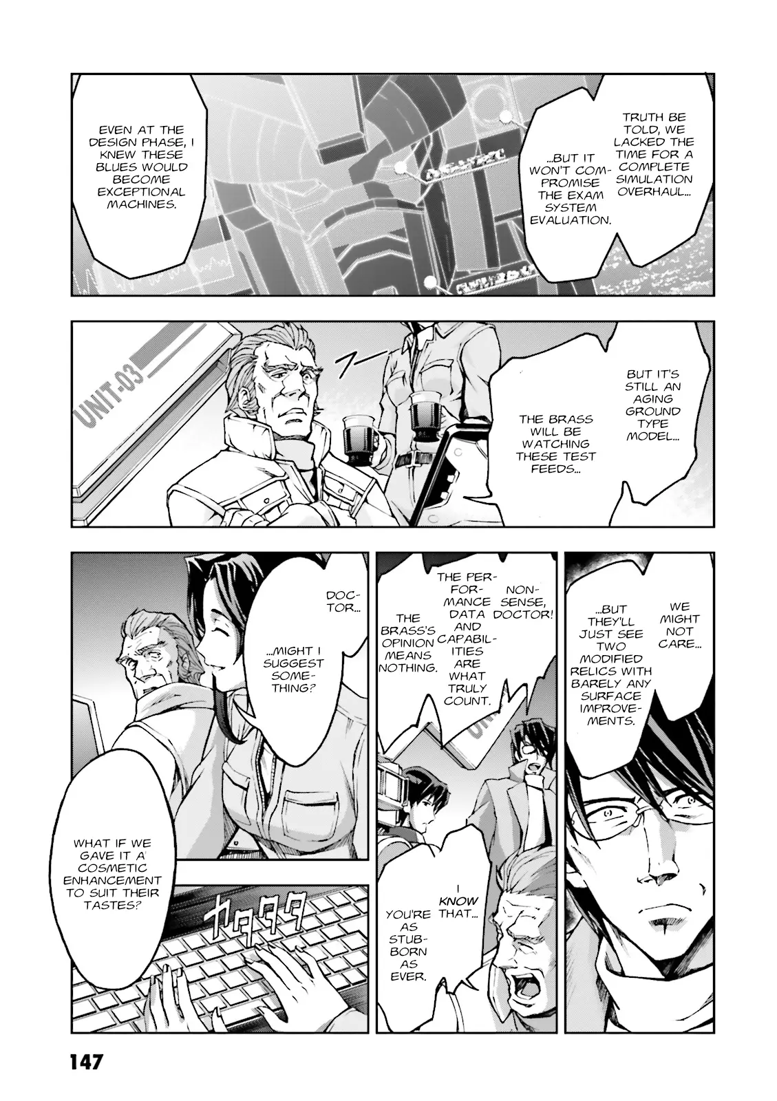 Kidou Sensei Gundam Gaiden - The Blue Destiny (TAICHI You) Chapter 25 - page 7