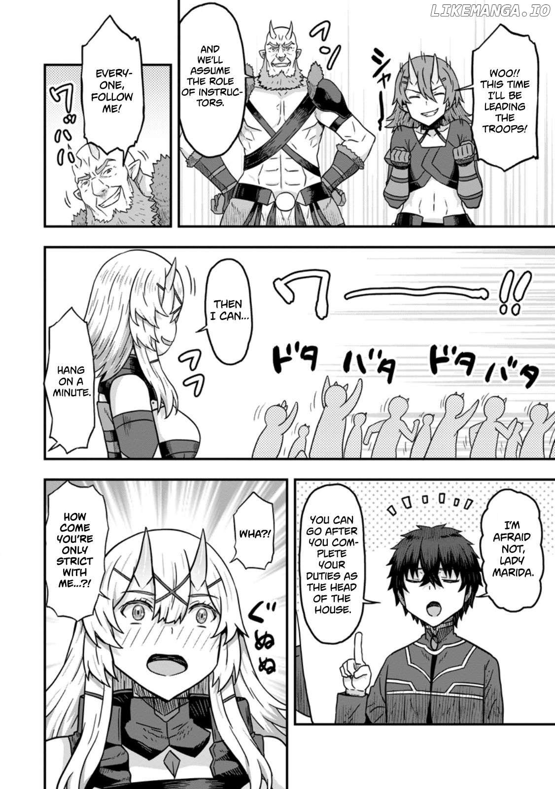 Isekai Saikyou no Yome desu ga, Yoru no Tatakai wa Ore no Hou ga Tsuyoi You desu ~Chiryaku o Ikashite Nariagaru Harem Senki~ Chapter 10 - page 4