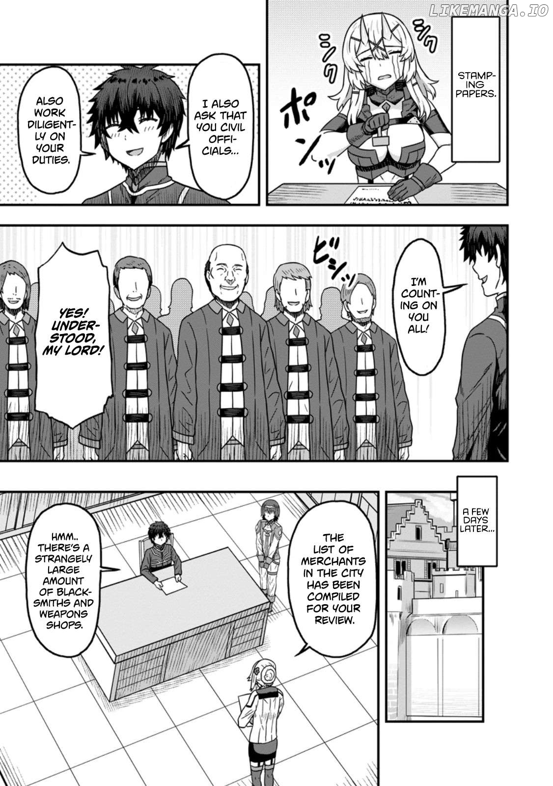 Isekai Saikyou no Yome desu ga, Yoru no Tatakai wa Ore no Hou ga Tsuyoi You desu ~Chiryaku o Ikashite Nariagaru Harem Senki~ Chapter 10 - page 5