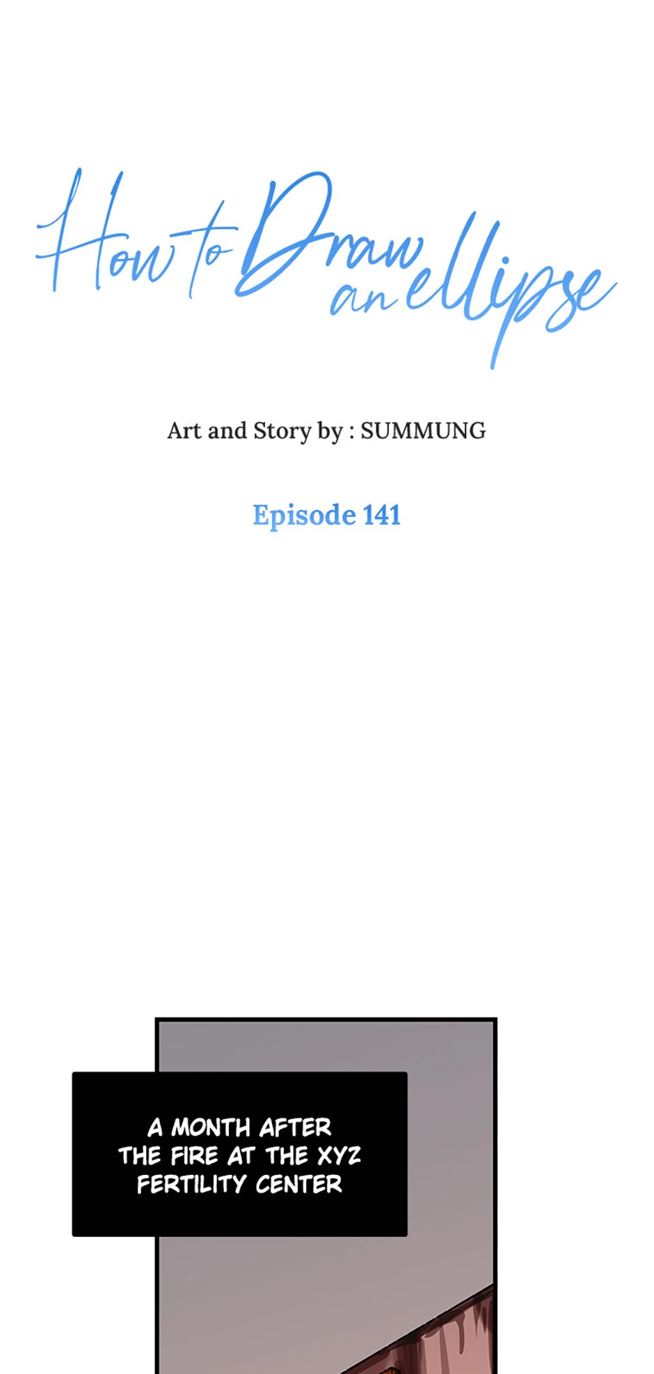 How to Draw an Ellipse Chapter 141 - page 1