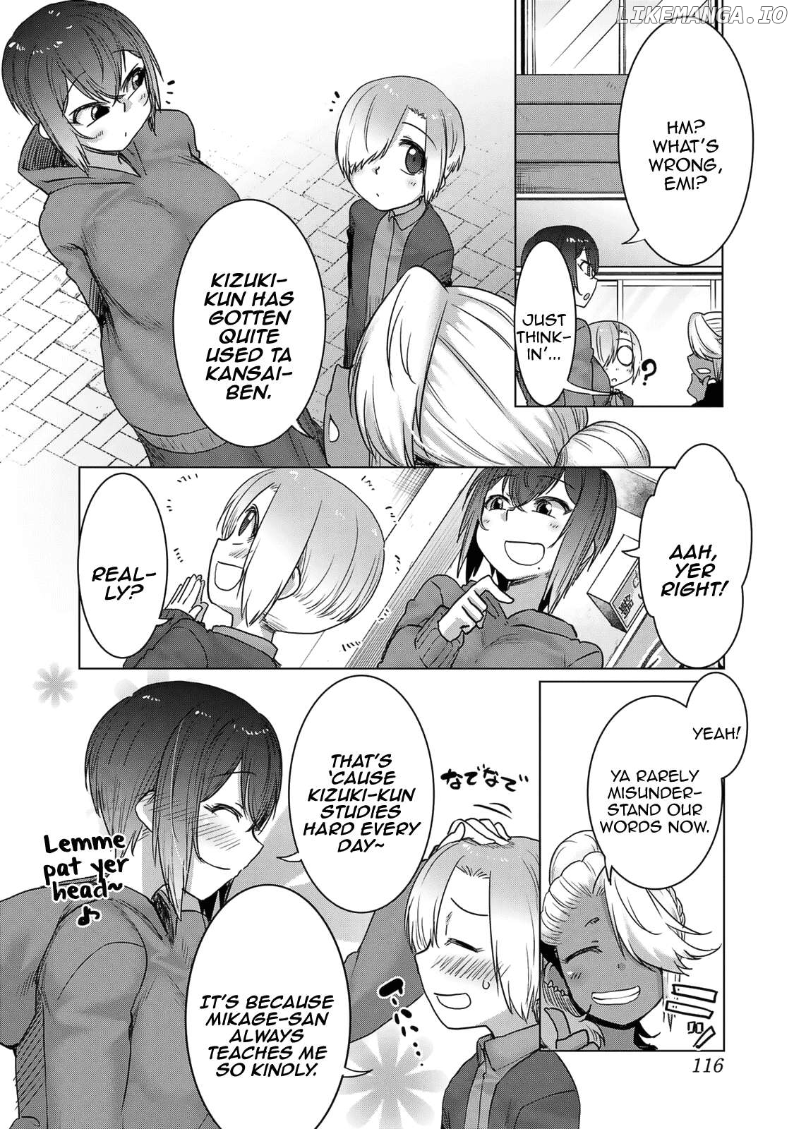 The Girl with a Kansai Accent and the Pure Boy Chapter 34 - page 2