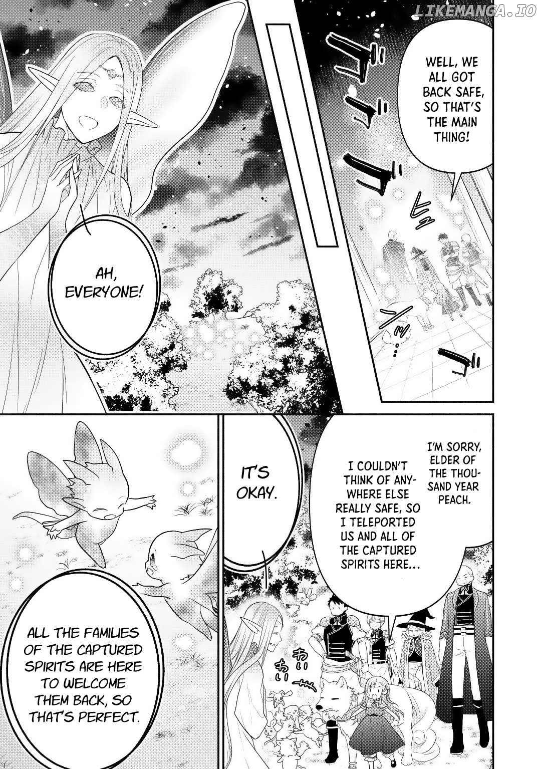 Tensei Youjo. Kamikemono to Ouji to, Saikyou no Ojisan Youhei-dan no Naka de Ikiru. Chapter 11 - page 21