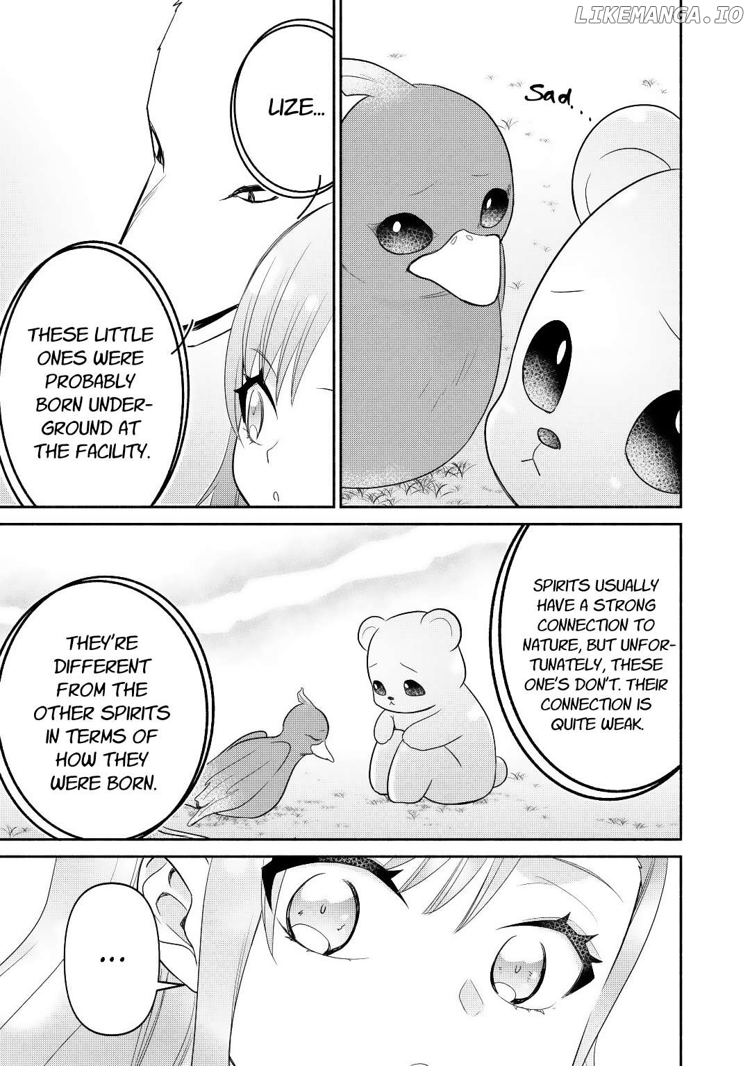 Tensei Youjo. Kamikemono to Ouji to, Saikyou no Ojisan Youhei-dan no Naka de Ikiru. Chapter 11 - page 23