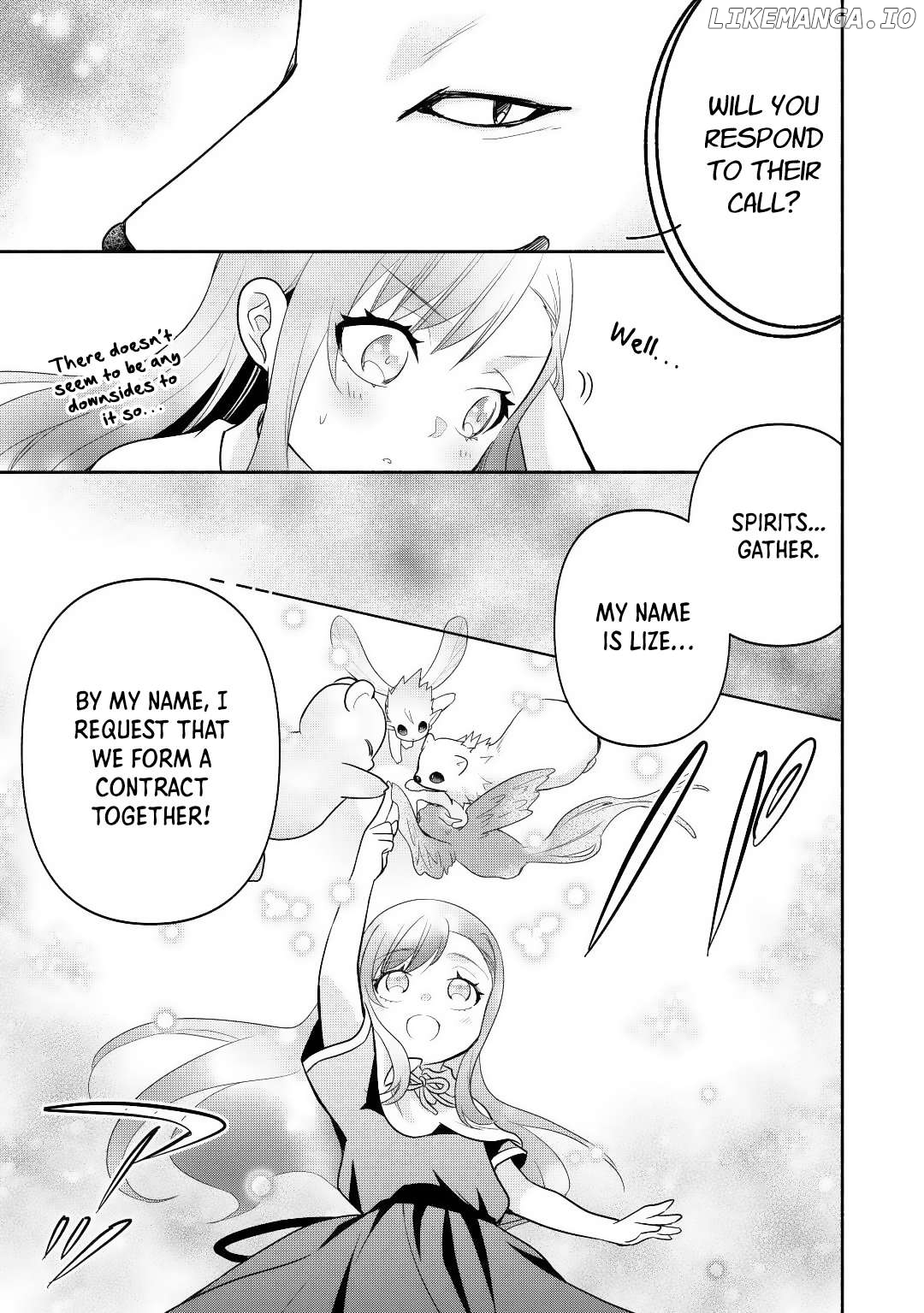 Tensei Youjo. Kamikemono to Ouji to, Saikyou no Ojisan Youhei-dan no Naka de Ikiru. Chapter 11 - page 25