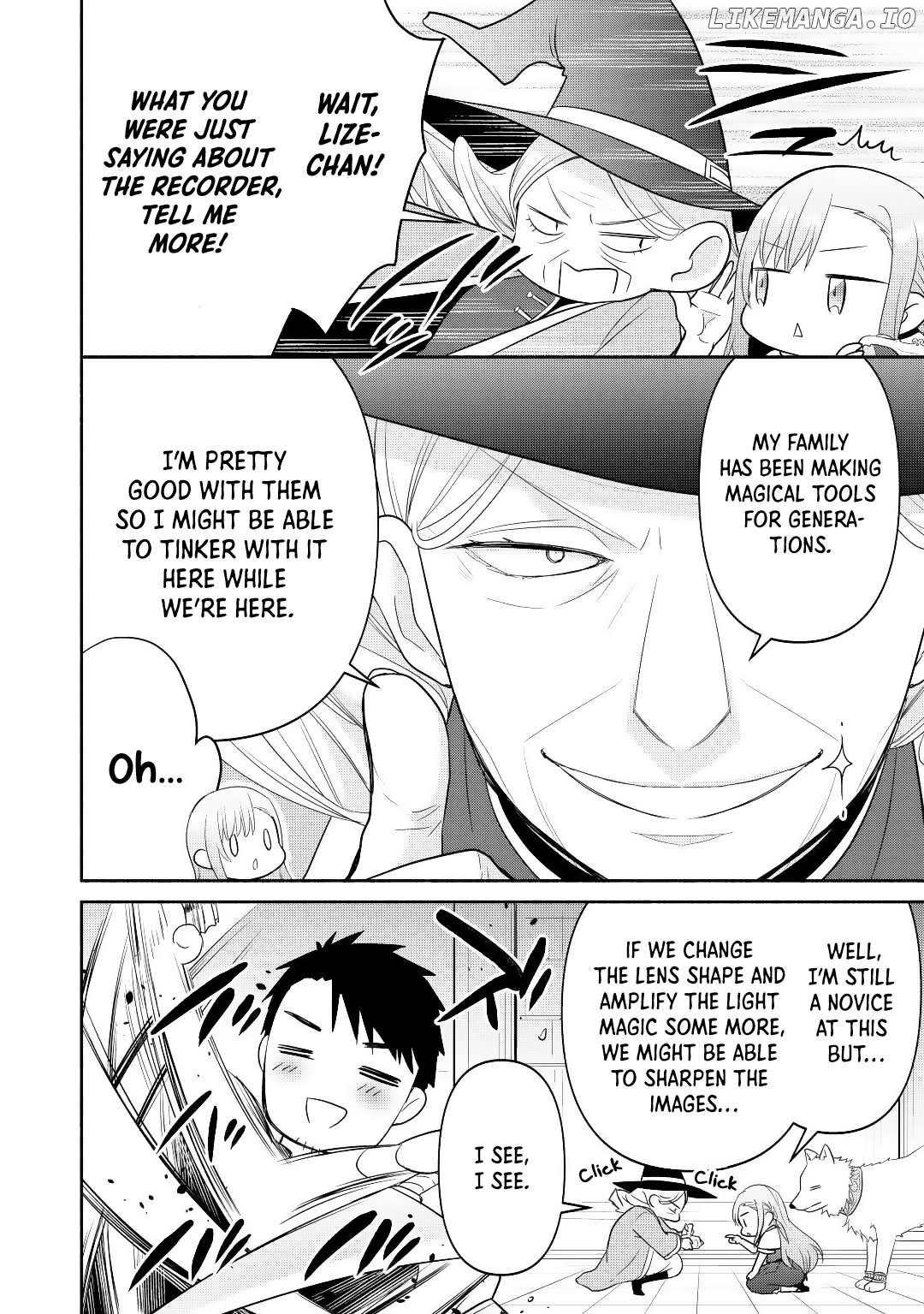 Tensei Youjo. Kamikemono to Ouji to, Saikyou no Ojisan Youhei-dan no Naka de Ikiru. Chapter 11 - page 4