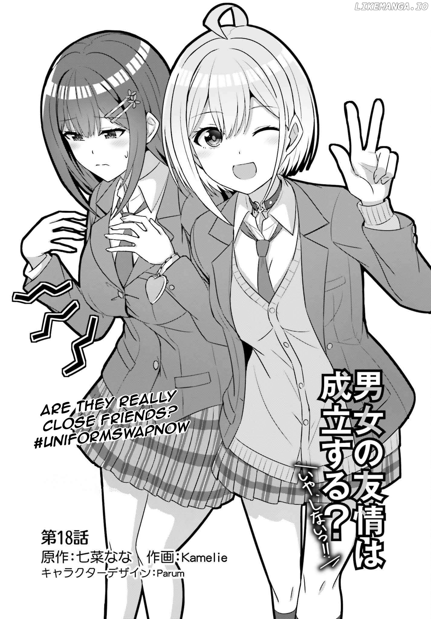Danjo no Yujou wa Seiritsu suru? (Iya, Shinai!!) Chapter 18 - page 4
