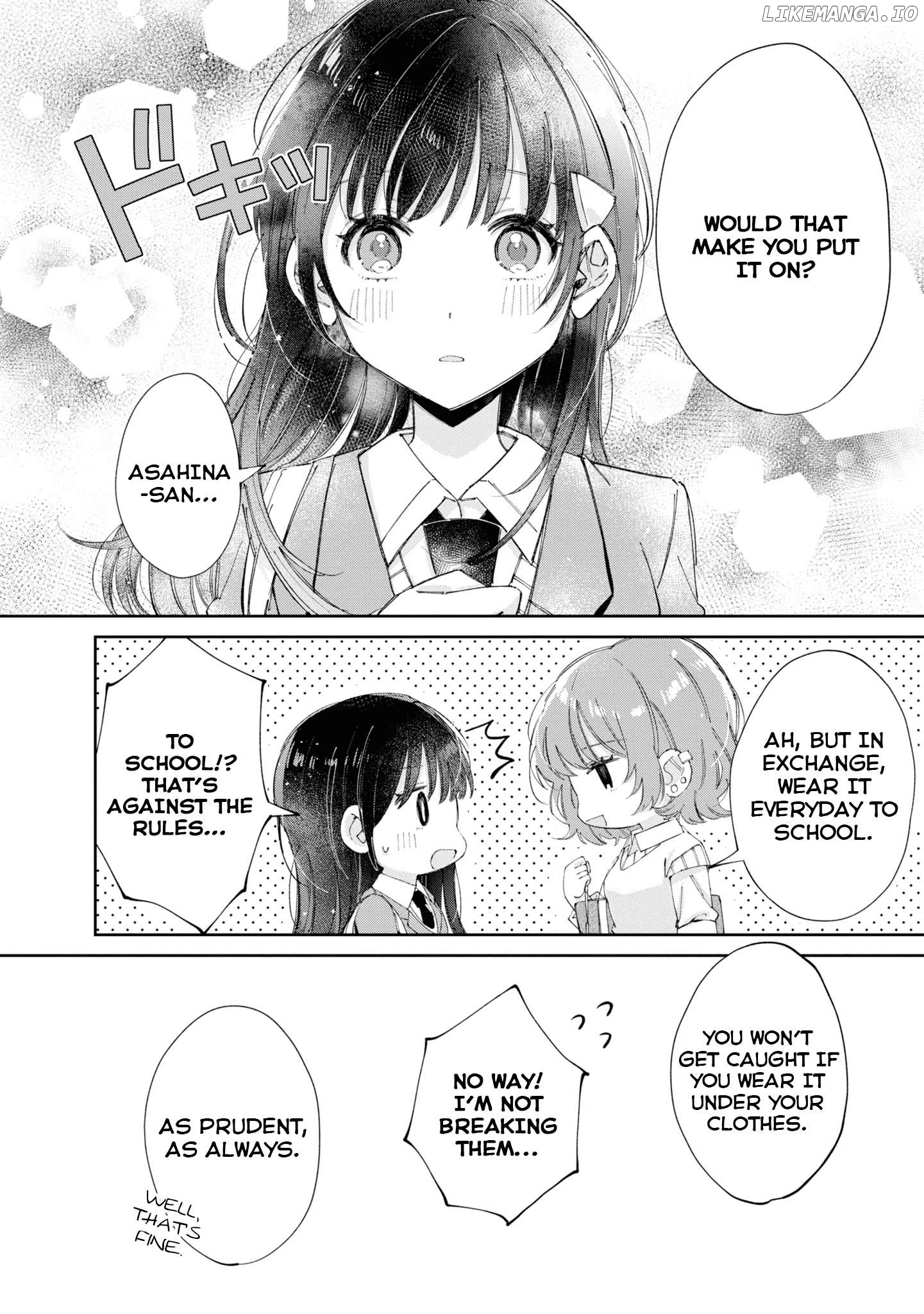 Hokenshitsu wa Futarikiri Chapter 12.1 - page 4