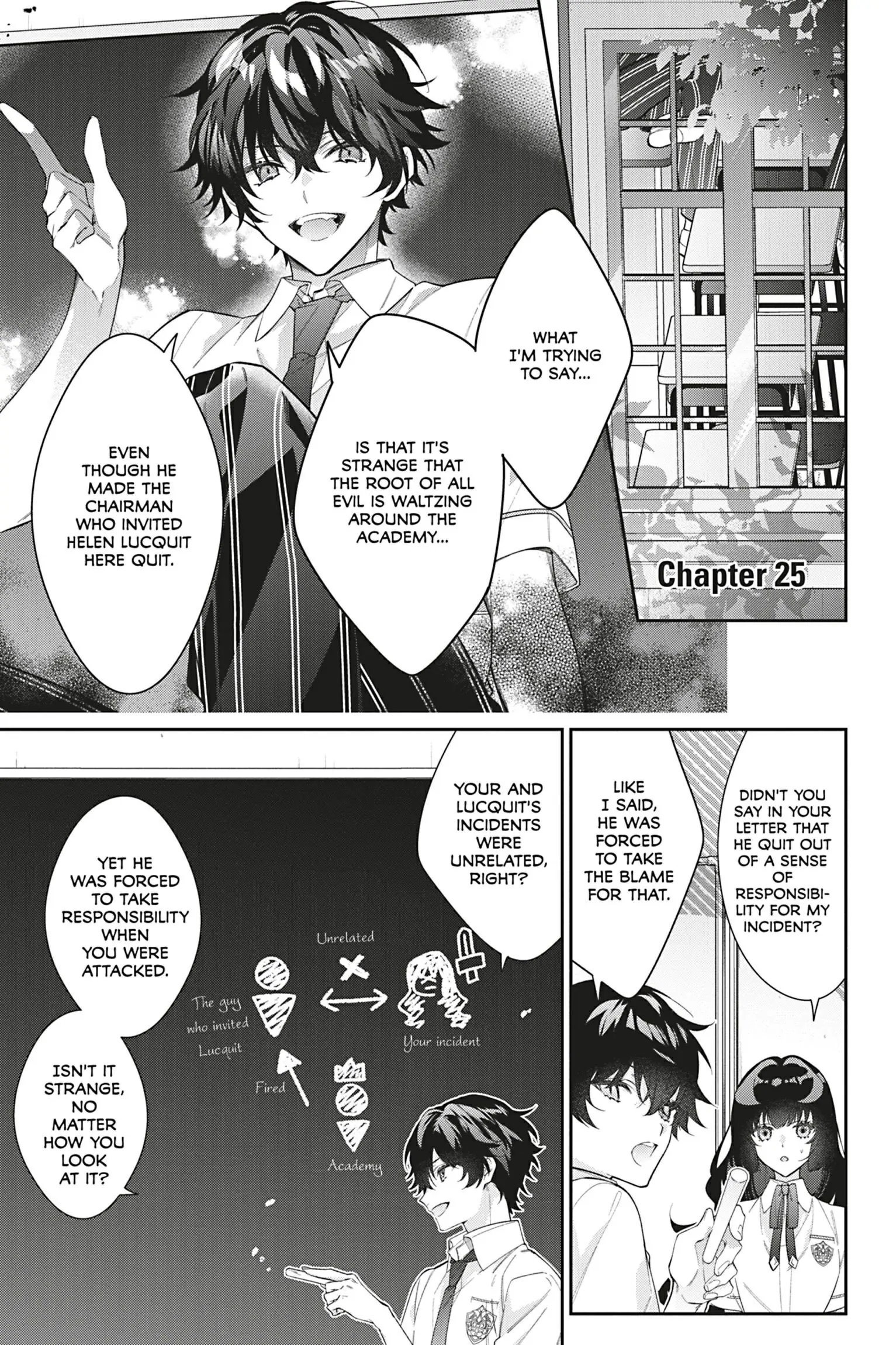 I Was Reincarnated as the Villainess in an Otome Game But the Boys Love Me Anyway! Chapter 25 - page 1