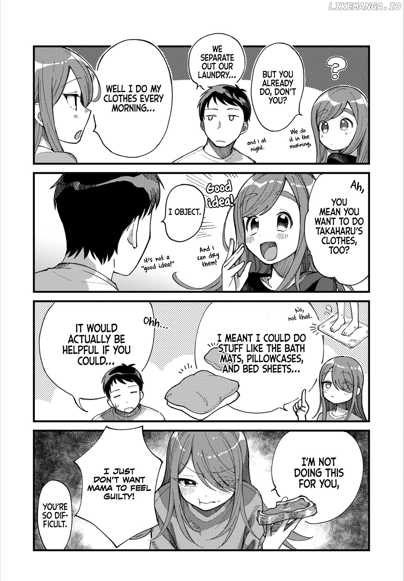 Harapeko Oyako to Motokare Yanushi Chapter 8 - page 4