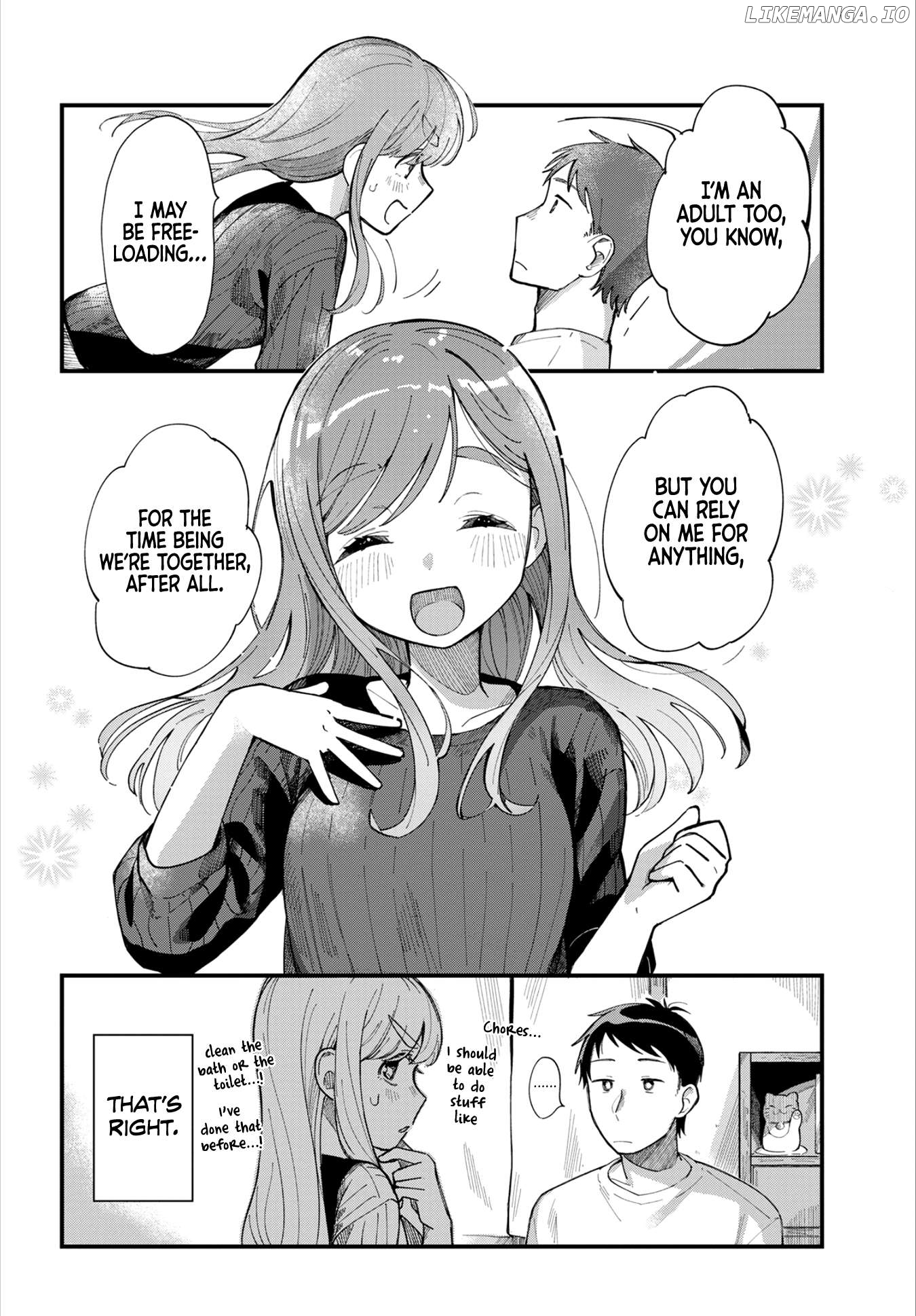 Harapeko Oyako to Motokare Yanushi Chapter 8 - page 8