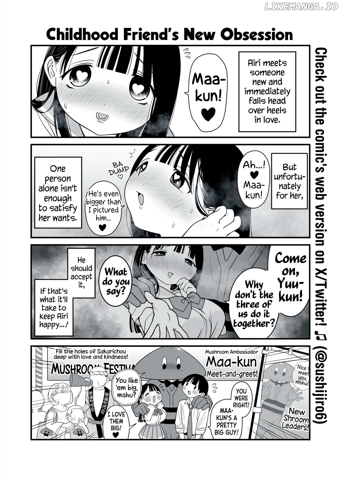 Dou Ganbattemo H ni Nacchau Osananajimi Chapter 13 - page 2