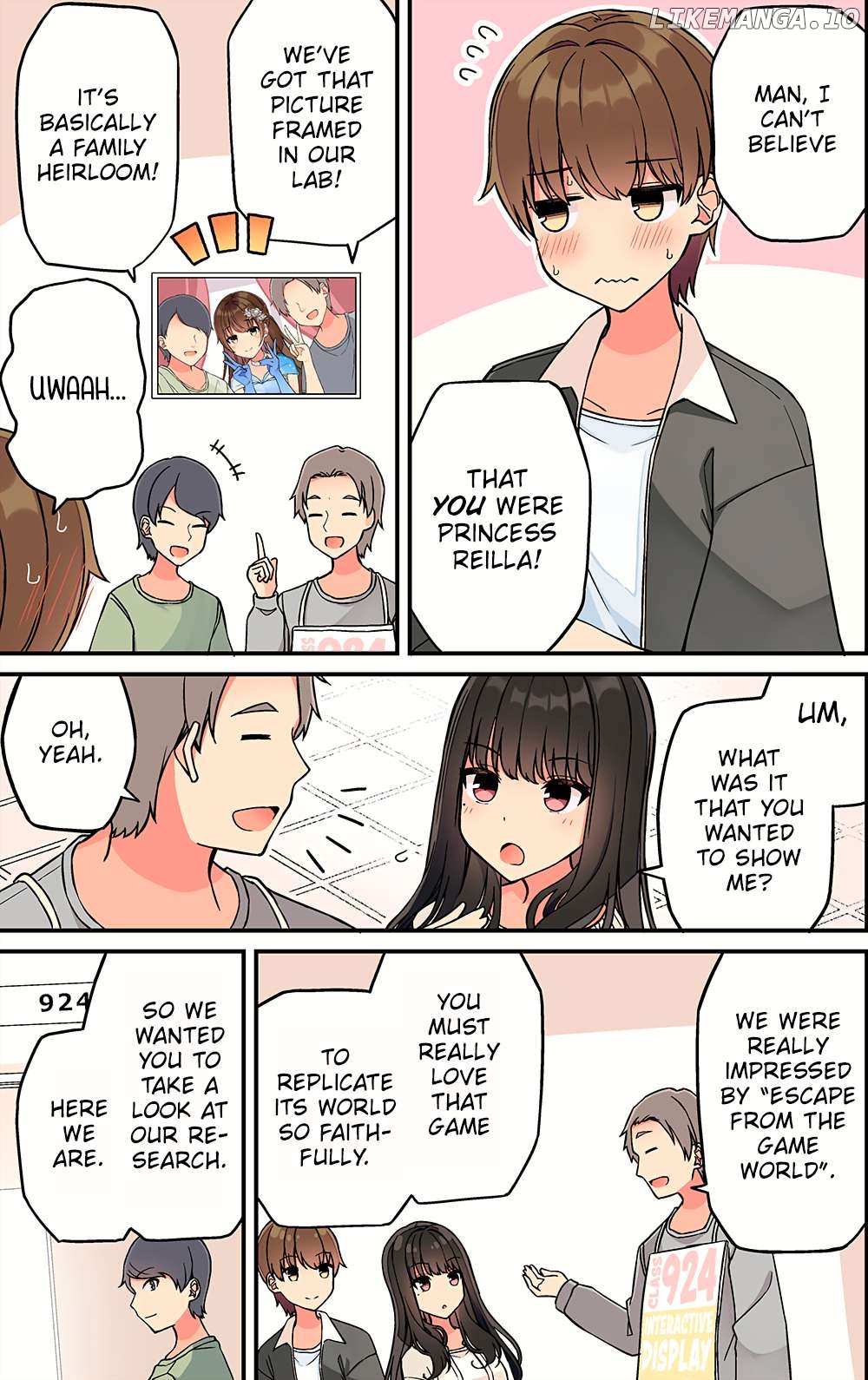 Hanging Out With a Gamer Girl Chapter 208 - page 1