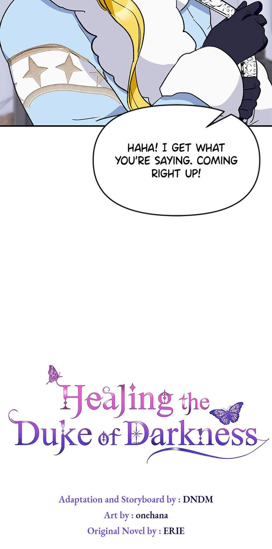 Healing the Duke of Darkness Chapter 68 - page 21