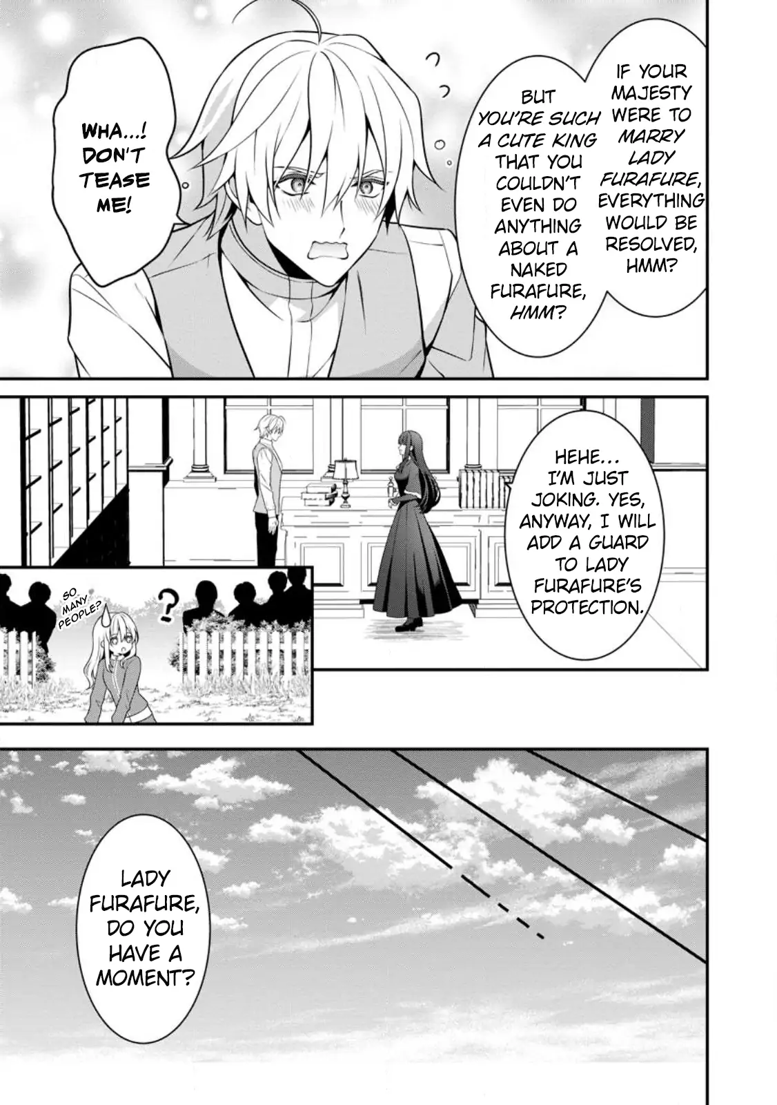 Tsuihou Seijo no Doronko Nouen Seikatsu: Itsunomanika Ringoku wo Sukutte Shimaimashita Chapter 5.2 - page 10
