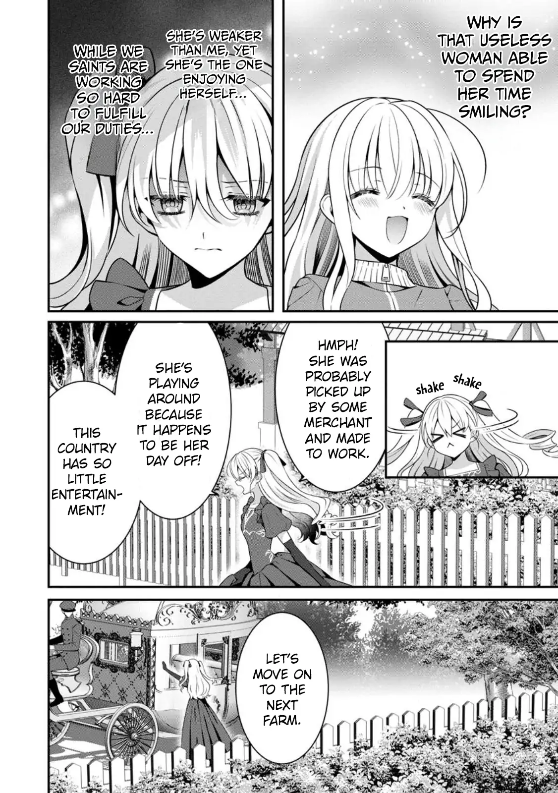Tsuihou Seijo no Doronko Nouen Seikatsu: Itsunomanika Ringoku wo Sukutte Shimaimashita Chapter 5.2 - page 5