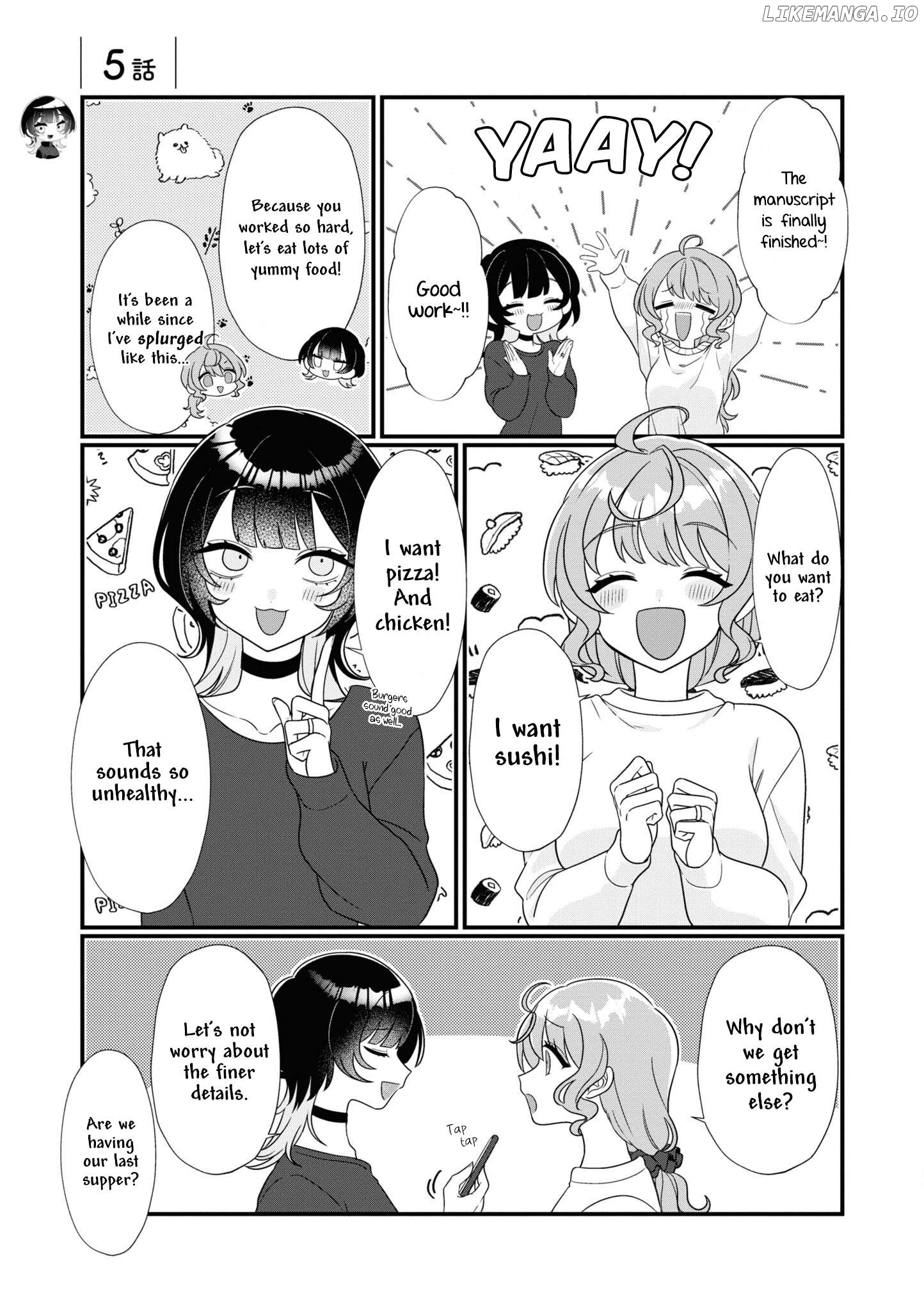 Koharu To Minato: Watashi No Partner Wa Onna No Ko Chapter 5 - page 1