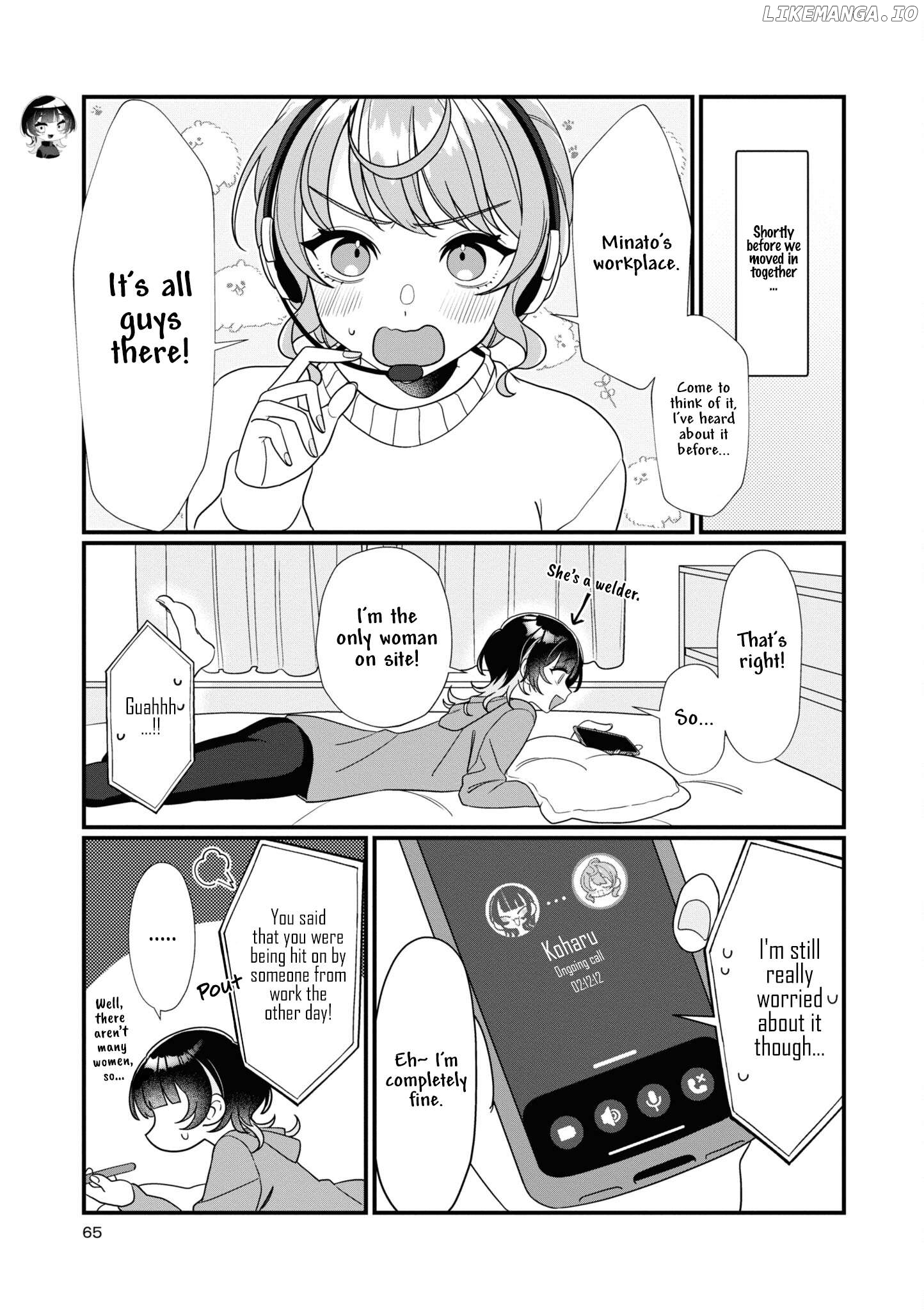 Koharu To Minato: Watashi No Partner Wa Onna No Ko Chapter 6 - page 5